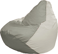 Кресло мешок Flagman бескаркасное кресло груша мега г3 1 334 серый белый купить по лучшей цене