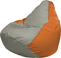 Кресло мешок Flagman бескаркасное кресло груша мега г3 1 342 серый оранжевый купить по лучшей цене