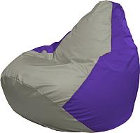 Кресло мешок Flagman бескаркасное кресло груша мега г3 1 352 серый фиолетовый купить по лучшей цене