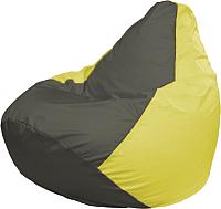 Кресло мешок Flagman бескаркасное кресло груша мега г3 1 360 темно серый желтый купить по лучшей цене