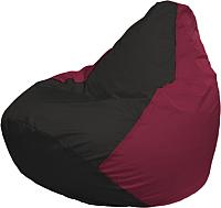 Кресло мешок Flagman бескаркасное кресло груша мега г3 1 394 черный бордовый купить по лучшей цене