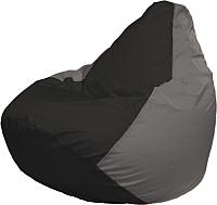 Кресло мешок Flagman бескаркасное кресло груша мега г3 1 403 черный серый купить по лучшей цене