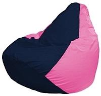 Кресло мешок Flagman бескаркасное кресло груша макси г2 1 44 темно синий розовый купить по лучшей цене