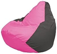 Кресло мешок Flagman бескаркасное кресло груша мини г0 1 187 розовый темно серый купить по лучшей цене