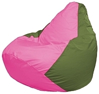 Кресло мешок Flagman бескаркасное кресло груша мини г0 1 198 розовый оливковый купить по лучшей цене