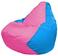 Кресло мешок Flagman бескаркасное кресло груша мини г0 1 202 розовый голубой купить по лучшей цене