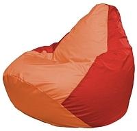 Кресло мешок Flagman бескаркасное кресло груша мини г0 1 217 оранжевый красный купить по лучшей цене