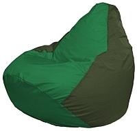 Кресло мешок Flagman бескаркасное кресло груша мини г0 1 236 зеленый темно оливковый купить по лучшей цене
