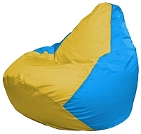 Кресло мешок Flagman бескаркасное кресло груша мини г0 1 263 желтый голубой купить по лучшей цене