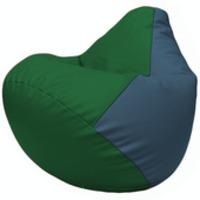 Кресло-мешок Flagman Груша Г2.3-0103 (зеленый/синий) купить по лучшей цене