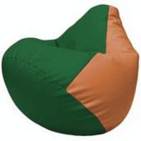 Кресло-мешок Flagman Груша Г2.3-0120 (зеленый/оранжевый) купить по лучшей цене