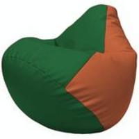 Кресло-мешок Flagman Груша Г2.3-0123 (зеленый/оранжевый) купить по лучшей цене