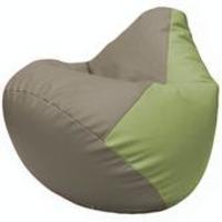 Кресло-мешок Flagman Груша Г2.3-0219 (светло-серый/оливковый) купить по лучшей цене
