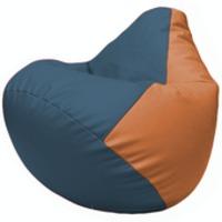 Кресло-мешок Flagman Груша Г2.3-0320 (синий/оранжевый) купить по лучшей цене