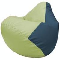 Кресло-мешок Flagman Груша Г2.3-0403 (светло-салатовый/синий) купить по лучшей цене