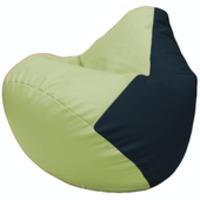 Кресло-мешок Flagman Груша Г2.3-0415 (светло-салатовый/синий) купить по лучшей цене