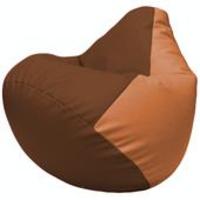 Кресло-мешок Flagman Груша Г2.3-0720 (коричневый/оранжевый) купить по лучшей цене
