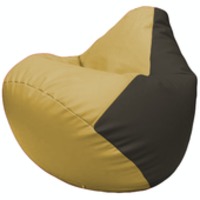 Кресло-мешок Flagman Груша Г2.3-0816 (охра/черный) купить по лучшей цене