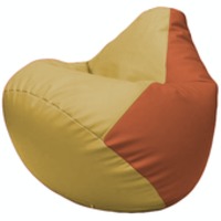 Кресло-мешок Flagman Груша Г2.3-0823 (охра/оранжевый) купить по лучшей цене
