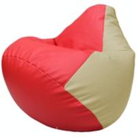 Кресло-мешок Flagman Груша Г2.3-0910 (красный/светло-бежевый) купить по лучшей цене
