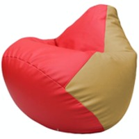Кресло-мешок Flagman Груша Г2.3-0913 (красный/бежевый) купить по лучшей цене