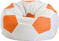 Кресло-мешок Flagman Мяч М1.1-05 (белый/оранжевый) купить по лучшей цене
