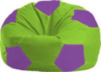 Кресло-мешок Flagman Мяч М1.1-158 (салатовый/сиреневый) купить по лучшей цене