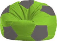 Кресло-мешок Flagman Мяч М1.1-160 (салатовый/серый) купить по лучшей цене