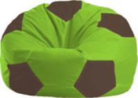 Кресло-мешок Flagman Мяч М1.1-165 (салатовый/коричневый) купить по лучшей цене