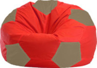 Кресло-мешок Flagman Мяч М1.1-171 (красный/бежевый темный) купить по лучшей цене