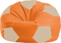 Кресло-мешок Flagman Мяч М1.1-207 (оранжевый/бежевый) купить по лучшей цене