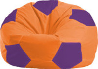 Кресло-мешок Flagman Мяч М1.1-208 (оранжевый/фиолетовый) купить по лучшей цене