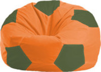 Кресло-мешок Flagman Мяч М1.1-211 (оранжевый/оливковый темный) купить по лучшей цене