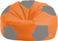 Кресло-мешок Flagman Мяч М1.1-214 (оранжевый/серый) купить по лучшей цене