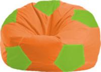 Кресло-мешок Flagman Мяч М1.1-215 (оранжевый/салатовый) купить по лучшей цене