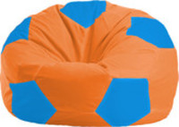 Кресло-мешок Flagman Мяч М1.1-220 (оранжевый/голубой) купить по лучшей цене