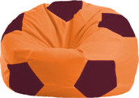 Кресло-мешок Flagman Мяч М1.1-222 (оранжевый/бордовый) купить по лучшей цене