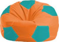 Кресло-мешок Flagman Мяч М1.1-223 (оранжевый/бирюзовый) купить по лучшей цене
