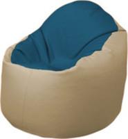 Кресло-мешок Flagman Браво Б1.3-F03F13 (синий/бежевый) купить по лучшей цене