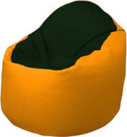 Кресло-мешок Flagman Браво Б1.3-F05F06 (темно-зеленый/бежевый) купить по лучшей цене