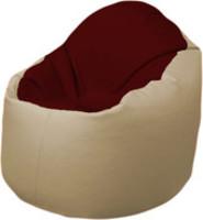 Кресло-мешок Flagman Браво Б1.3-F08F13 (бордовый/бежевый) купить по лучшей цене