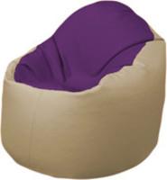 Кресло-мешок Flagman Браво Б1.3-N32N13 (фиолетовый/бежевый) купить по лучшей цене