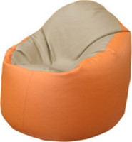 Кресло-мешок Flagman Браво Б1.3-T13Т20 (бежевый/оранжевый) купить по лучшей цене