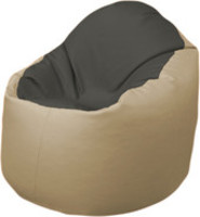 Кресло-мешок Flagman Браво Б1.3-T17Т13 (темно-серый/бежевый) купить по лучшей цене