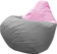 Кресло-мешок Flagman Груша Венус Г2.1-424 (серый/розовый) купить по лучшей цене