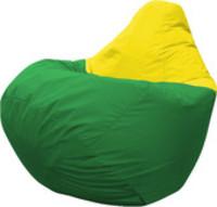 Кресло-мешок Flagman Груша Макси Нэкст Г2.1-439 (зеленый/желтый) купить по лучшей цене
