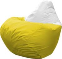 Кресло-мешок Flagman Груша Остин Г2.1-438 (желтый/белый) купить по лучшей цене