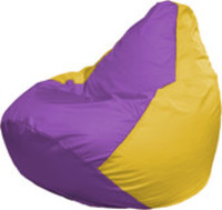 Кресло-мешок Flagman Груша Макси Г2.1-100 (желтый/сиреневый) купить по лучшей цене