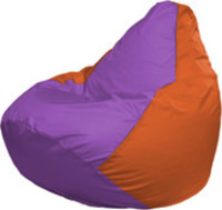 Кресло-мешок Flagman Груша Макси Г2.1-110 (оранжевый/сиреневый) купить по лучшей цене