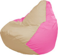 Кресло-мешок Flagman Груша Макси Г2.1-142 (розовый/бежевый) купить по лучшей цене